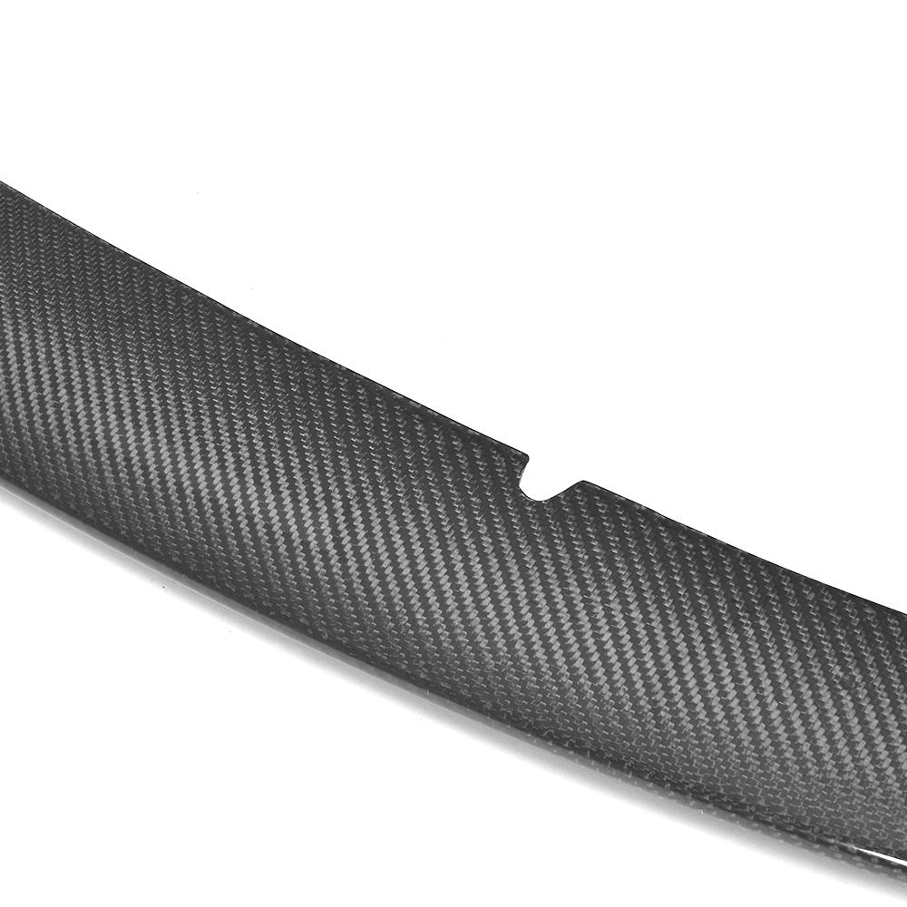 closeup on the 3-Piece ML Style Carbon Fiber Front Lip for Mercedes-Benz W213 (2017-2020)