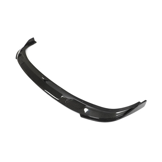 Side View of the 3D Style Carbon Fiber Front Lip for BMW G20 LCI