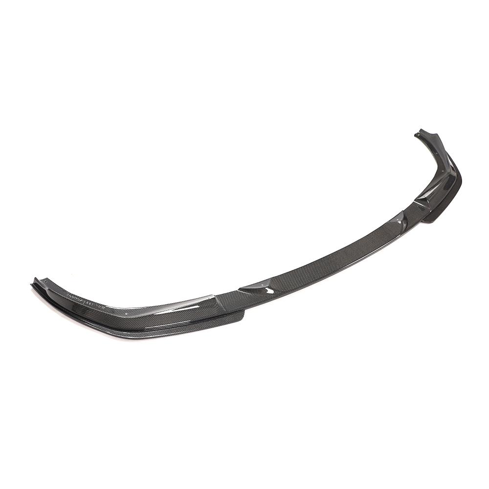 Another Side View of the 3D Style Carbon Fiber Front Lip for BMW G20