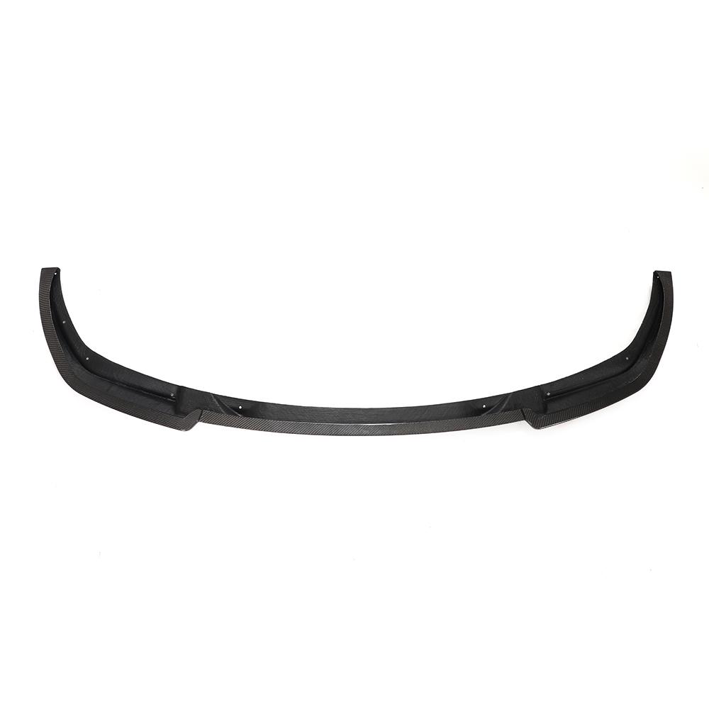 Top of the 3D Style Carbon Fiber Front Lip for BMW G20