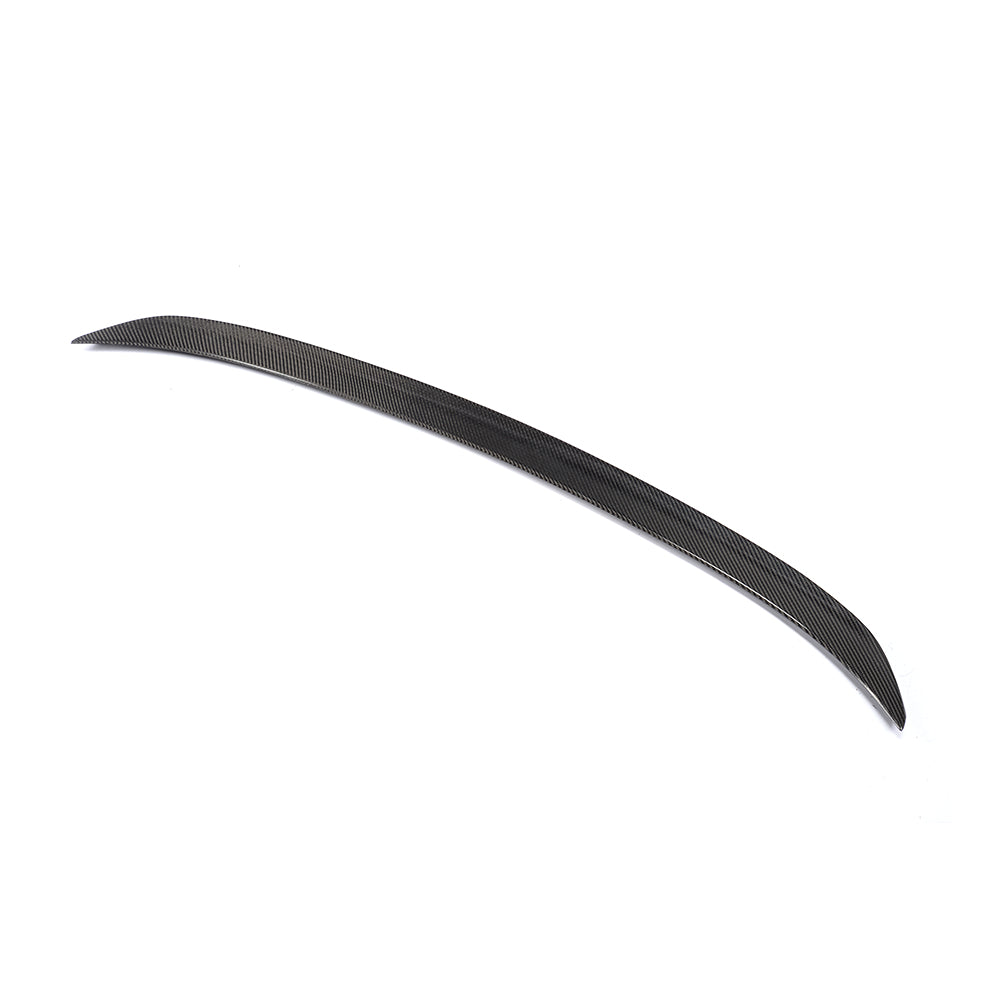 Angled View of the 3D Style Carbon Fiber Spoiler for BMW F30 & F80