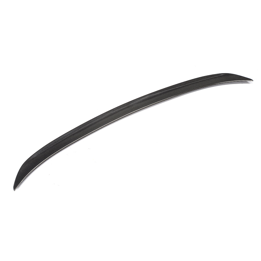 Angled View of the 3D Style Carbon Fiber Spoiler for BMW F30 & F80