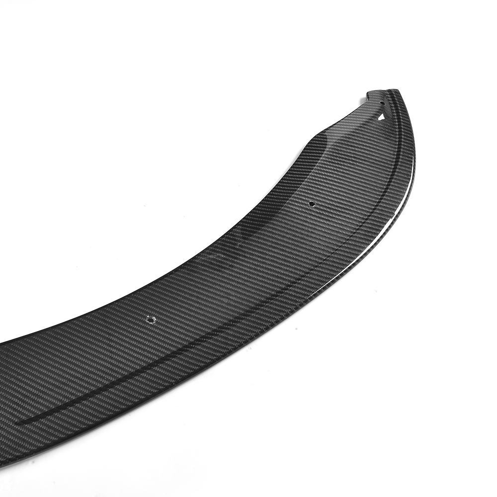 Corner Closeup of the AC Style Carbon Fiber Front Lip for BMW F80 & F82