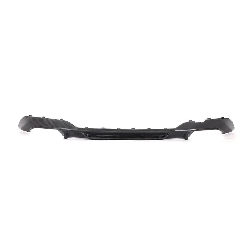 Back View of the AC Style Carbon Fiber Rear Diffuser for BMW G20