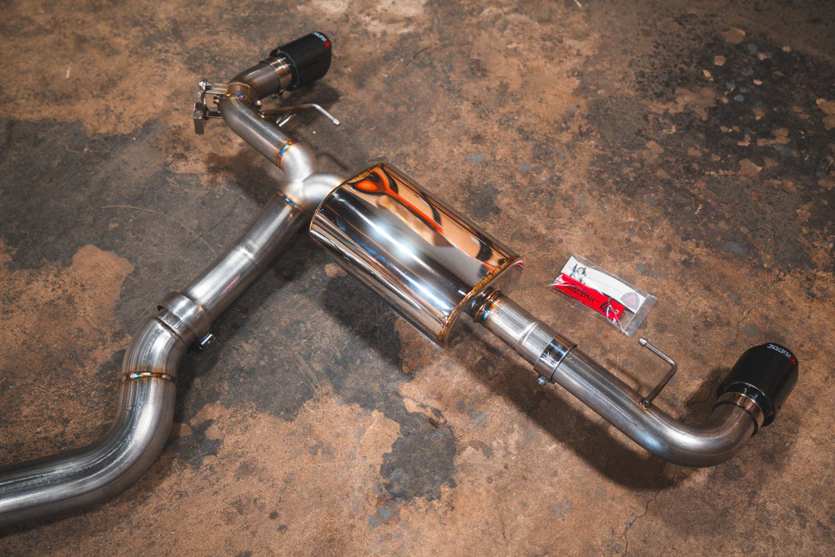 Another Angle of the BMW G20/G22 330i/430i Valved Axleback Exhaust System