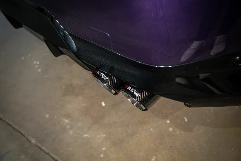BMW M240i G42 Valved Sport Exhaust System Carbon Tips