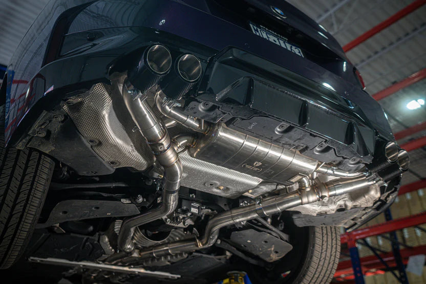 BMW M240i G42 Valved Sport Exhaust System Undercarriage