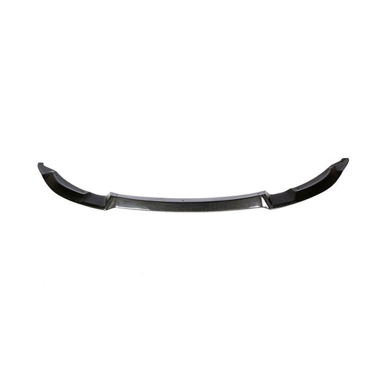 Top View of the CS Style Carbon Fiber Front Lip for BMW F80 (2015-18) & F82 (2015-20)