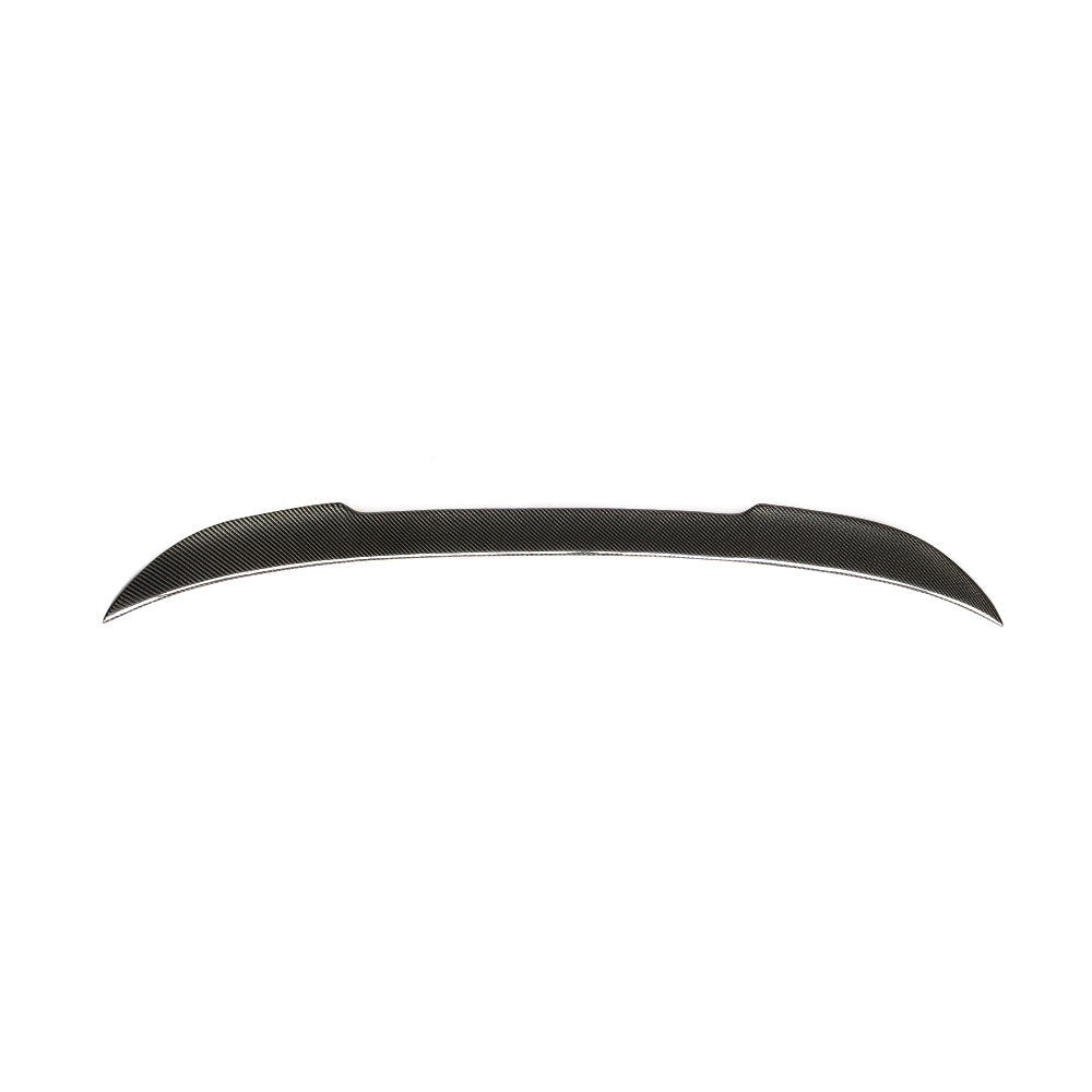 Top View of the CS Style Carbon Fiber Trunk Spoiler for BMW F30 and F80