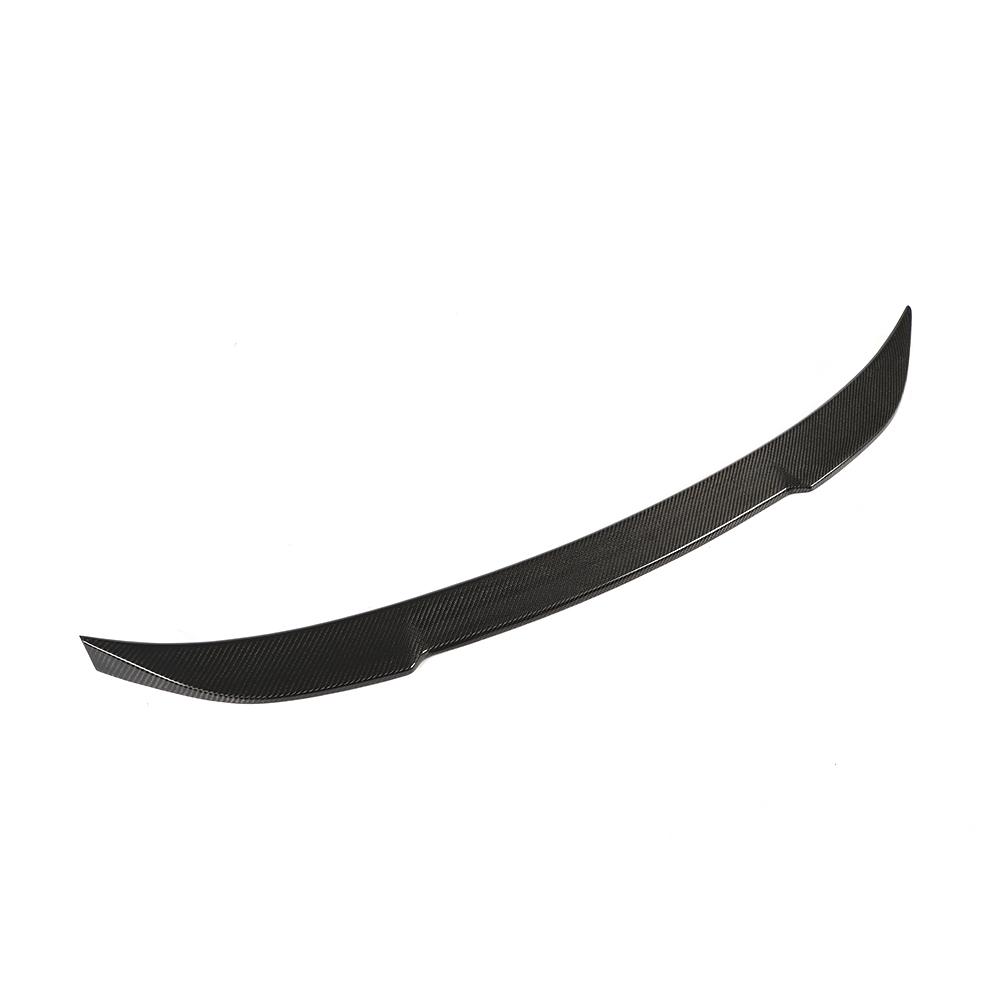 Angled View of the CS Style Carbon Fiber Trunk Spoiler for BMW G20 & G80