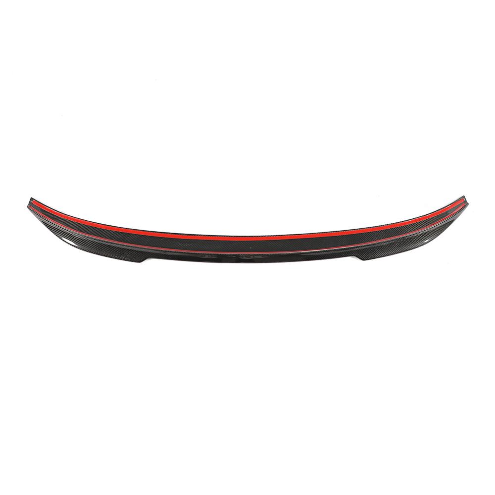 Under View of the CS Style Carbon Fiber Trunk Spoiler for BMW G20 & G80