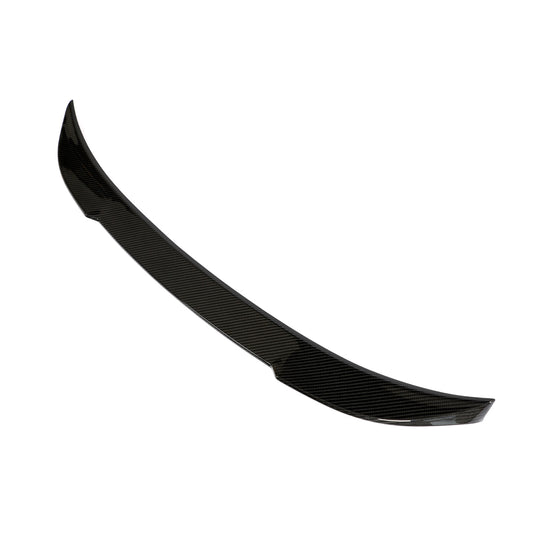 Angled View of the CS Style Dry Carbon Fiber Trunk Spoiler for BMW G20 & G80