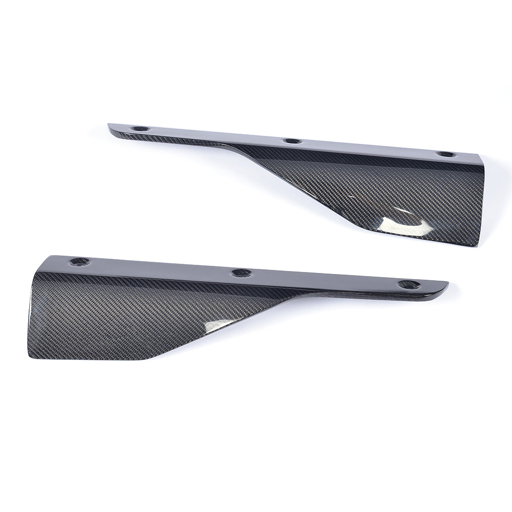 Under of the Carbon Fiber Side Skirt Extensions for BMW F30