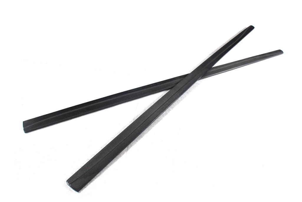 Crossed Carbon Fiber Side Skirts for BMW F32