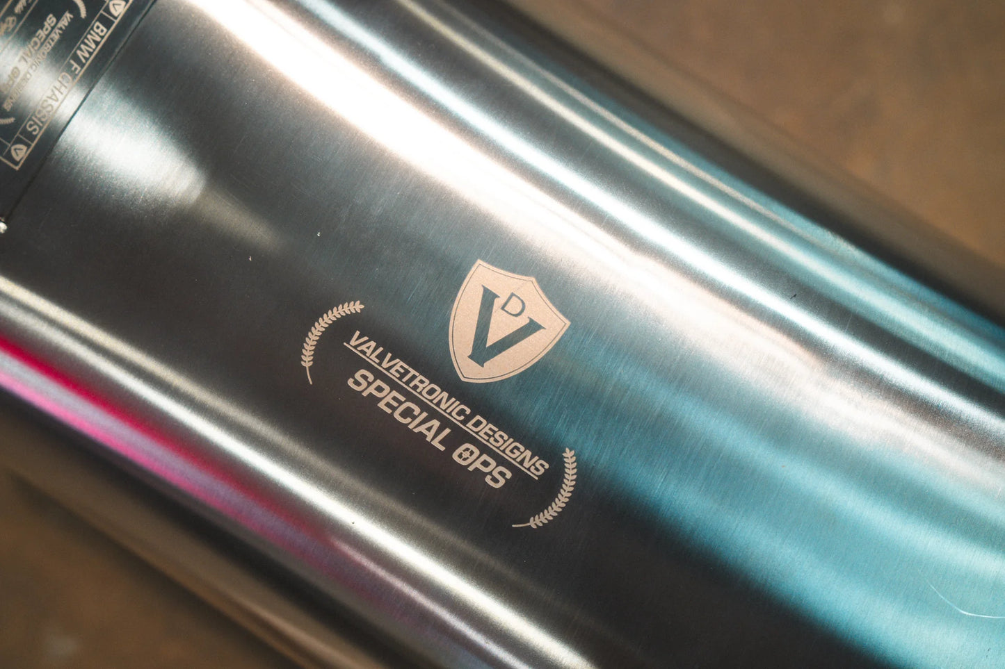 BMW F30 F22 F36 F32 Valved Sport Exhaust Axleback Polished FinishCloseup