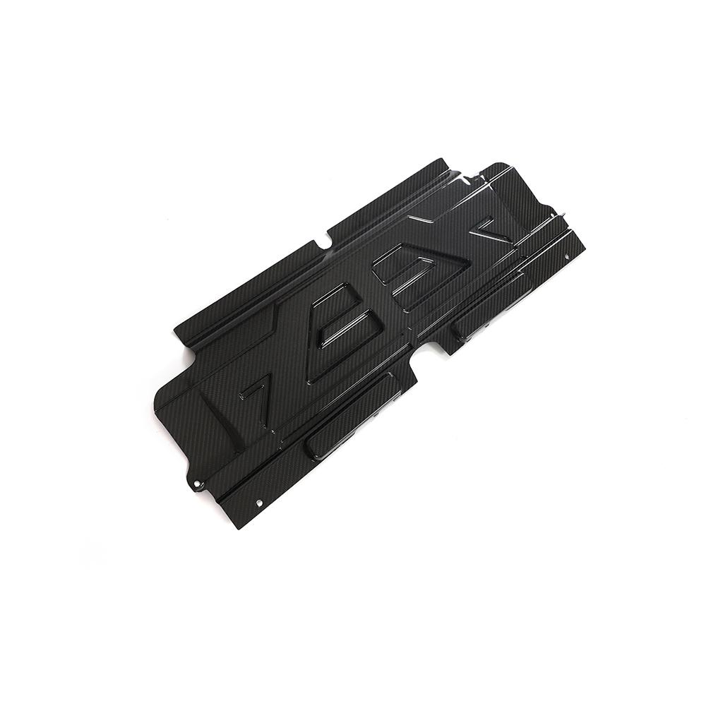 Another Angle of the Dry Carbon Fiber Cooling Shroud for BMW G80/G82