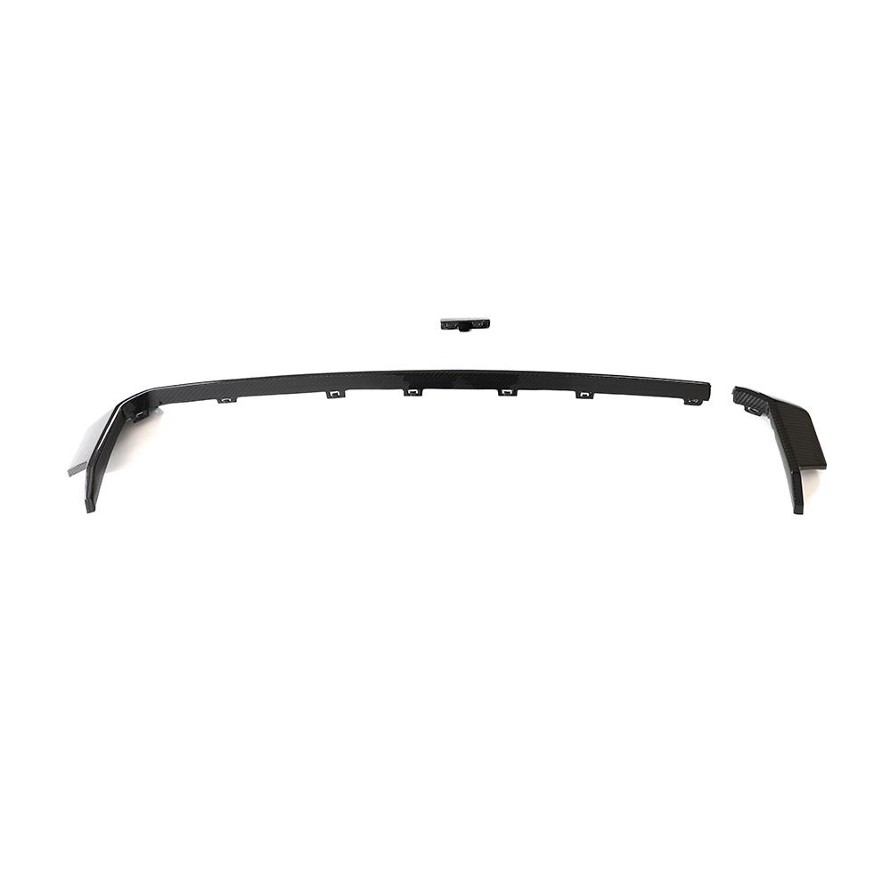 Top view of the Dry Carbon Fiber Replacement Rear Diffuser for BMW G80/G82