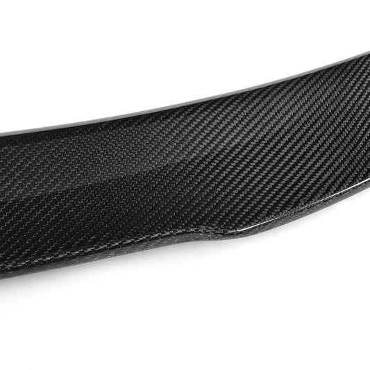 Weave pattern on the FD Style Carbon Fiber Trunk Spoiler for Mercedes-Benz C-Class Coupe C205 (2017-2022)