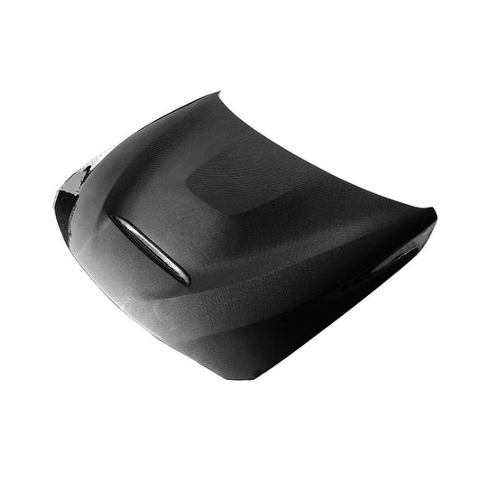 Side View of the GTS Style Carbon Fiber Hood for BMW F30 & F32