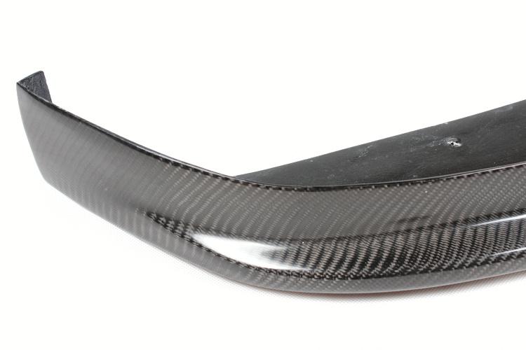 Closeup of the Corner of the Hamann Style Carbon Fiber Front Lip for BMW F30