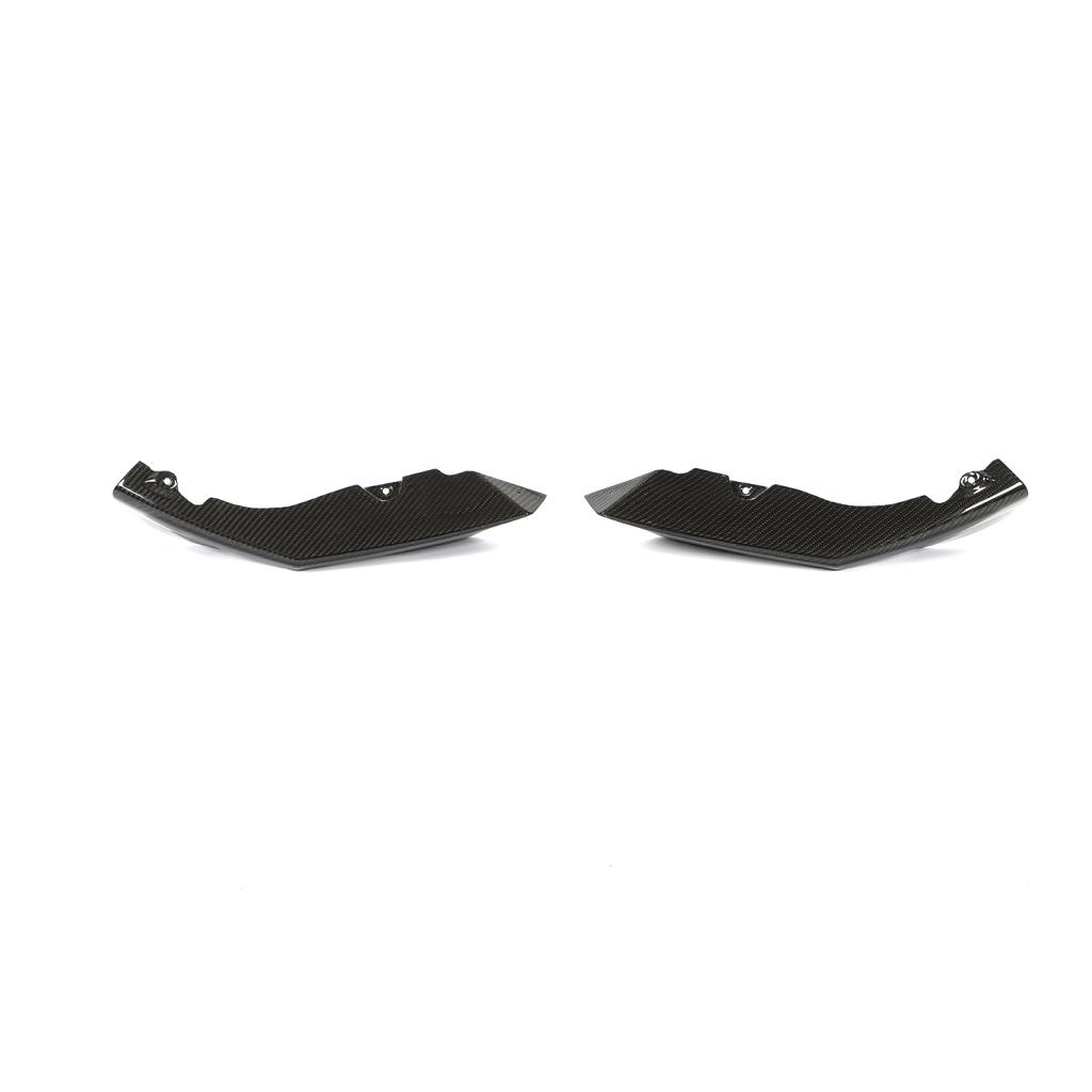 Side of the IMS 3 Piece Dry Carbon Fiber Front Lip for BMW M3 & M4 G80/G82