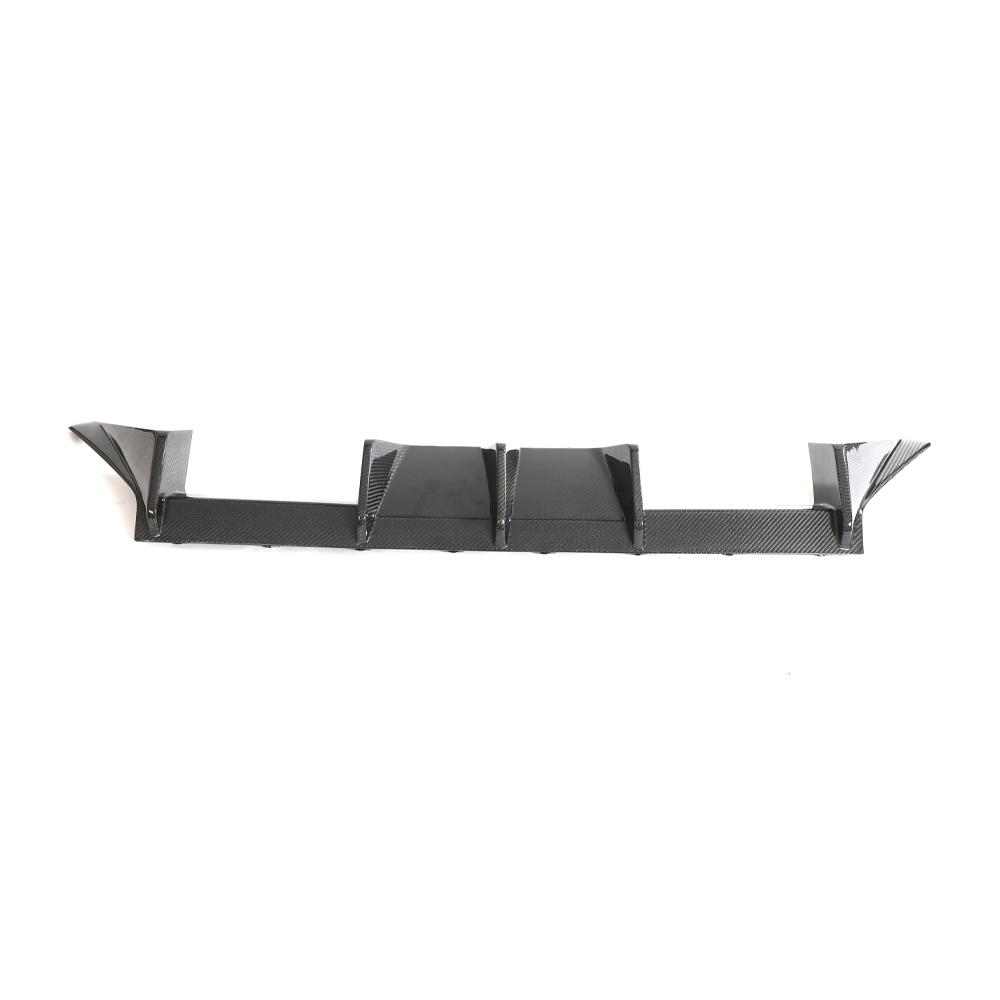 Top view of the IMS Carbon Fiber Rear Diffuser for BMW M2 G87 (2023+)