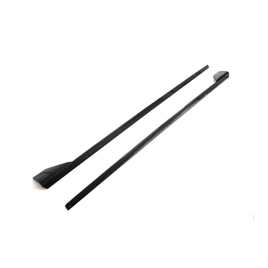 Side Angle of the IMS Carbon Fiber Side Skirts For BMW 3 Series G20