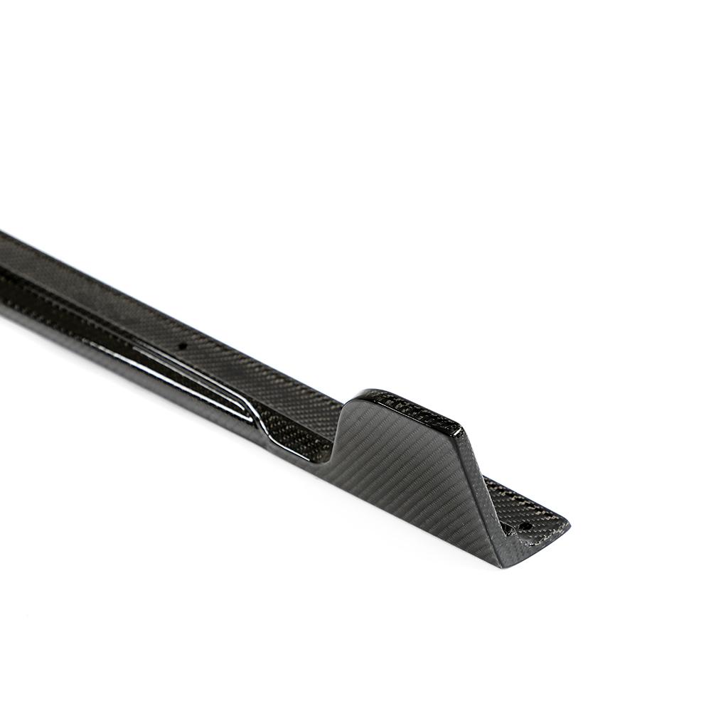 Other Side Closeup of the IMS Carbon Fiber Side Skirts for BMW 2 Series G42 (2022+)