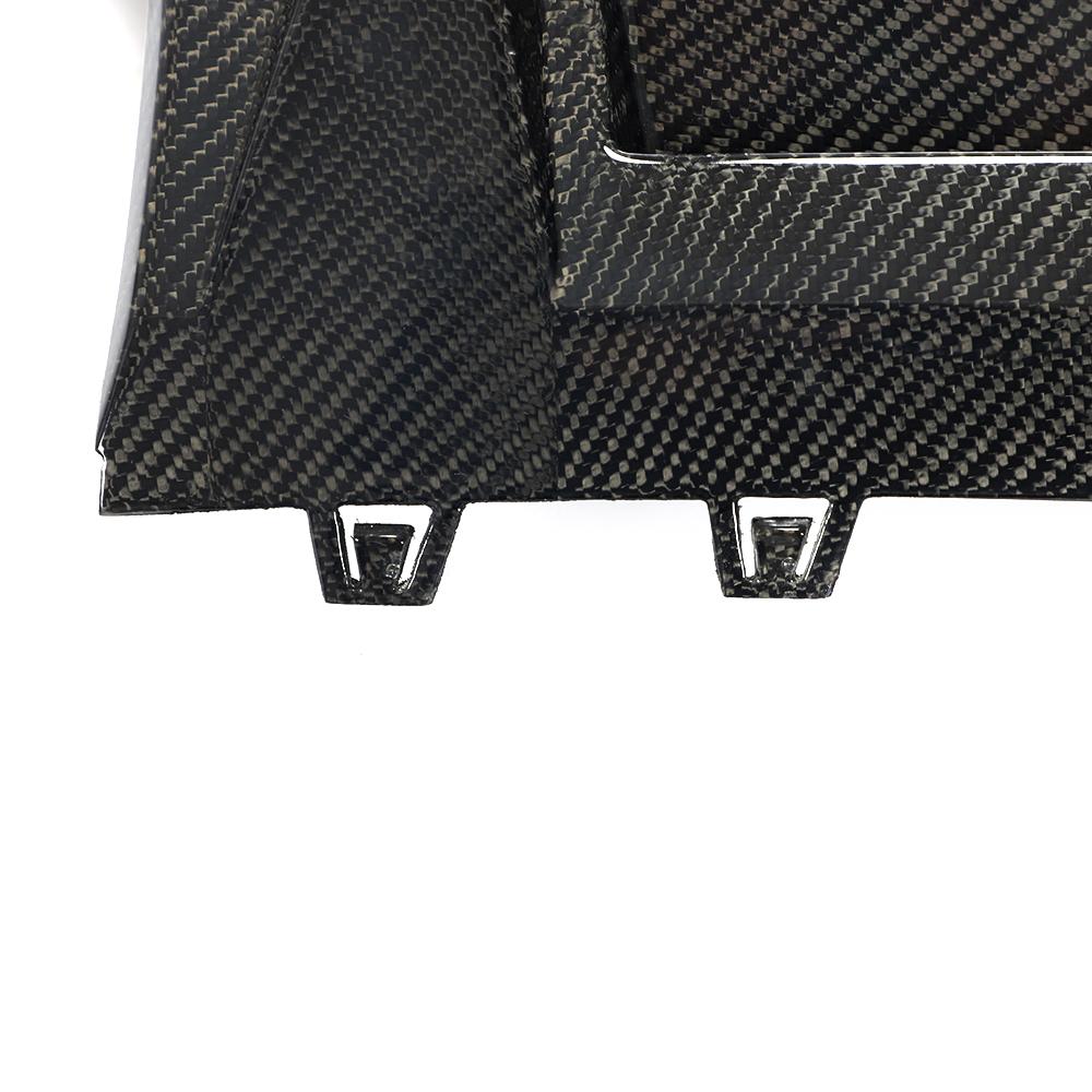 Corner on the IMS Honeycomb Style Carbon Fiber Rear Diffuser for Audi A3, S3 & RS3 8Y (2022+)
