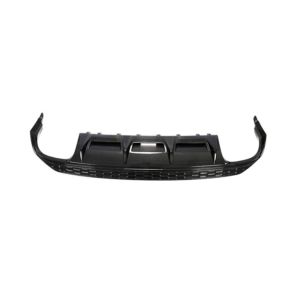 Front of the IMS Honeycomb Style Carbon Fiber Rear Diffuser for Audi A3, S3 & RS3 8Y (2022+)