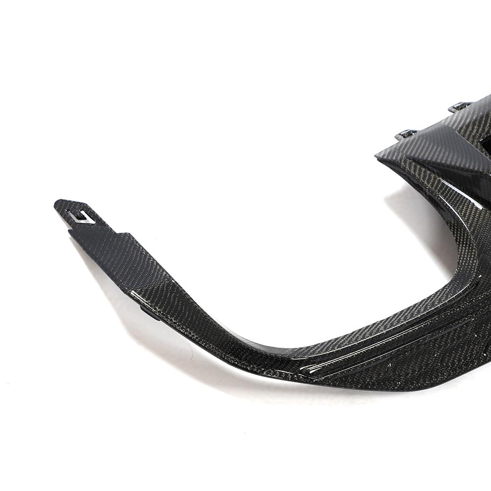 Side on the IMS Honeycomb Style Carbon Fiber Rear Diffuser for Audi A3, S3 & RS3 8Y (2022+)