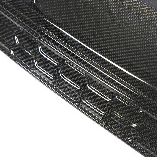 Weave on the IMS Honeycomb Style Carbon Fiber Rear Diffuser for Audi A3, S3 & RS3 8Y (2022+)