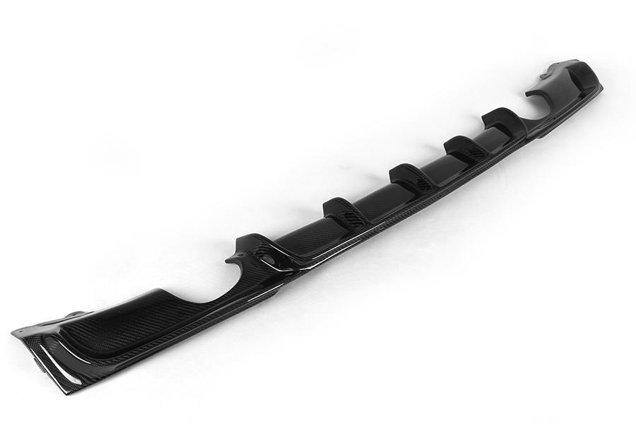Back View of the IMS Performance Style Carbon Fiber Diffuser for BMW F30