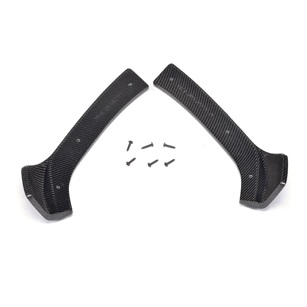 Front of the Insignist Motorsports 2-Piece Carbon Fiber Front Splitters for BMW F30
