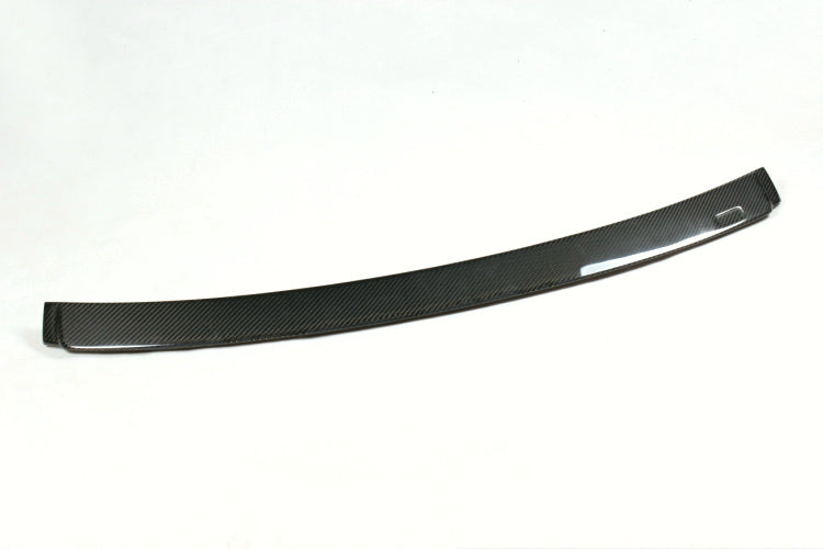 Back View of Insignist Motorsports AC Style Carbon Fiber Roof Spoiler for BMW F30 & F80