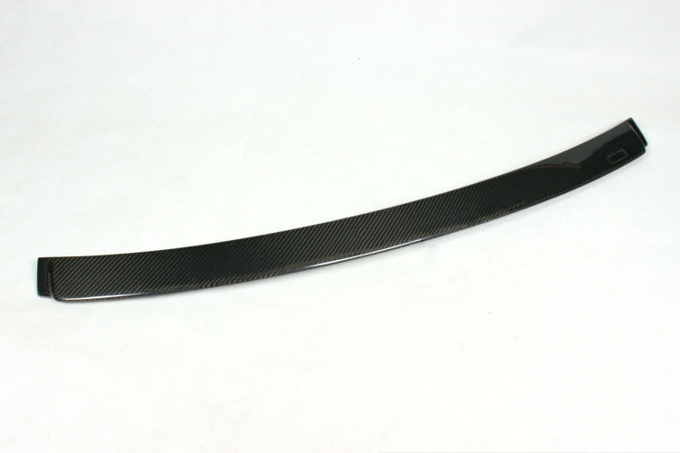 Angled View of the Insignist Motorsports AC Style Carbon Fiber Roof Spoiler for BMW F30 & F80