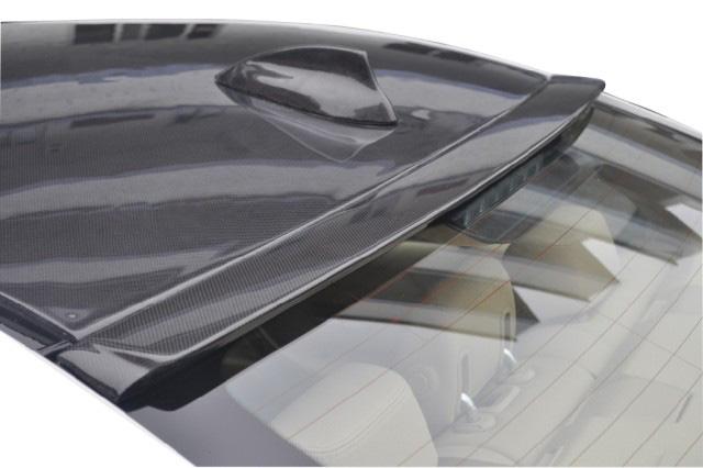 Installed View of the Insignist Motorsports AC Style Carbon Fiber Roof Spoiler for BMW F30 & F80