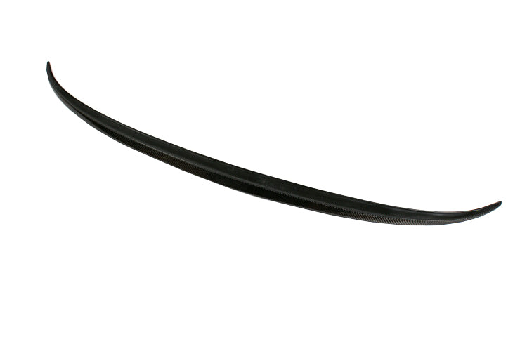 Back view of the Insignist Motorsports M Style Carbon Fiber Trunk Spoiler for BMW F30 & F80