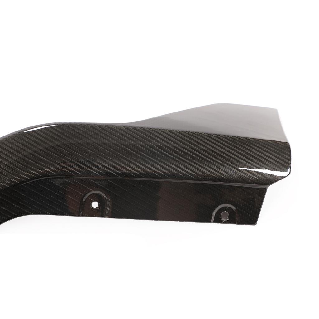 MP-stil tørr karbonfiber bakre støtfanger splitter til BMW G80 (2021+)