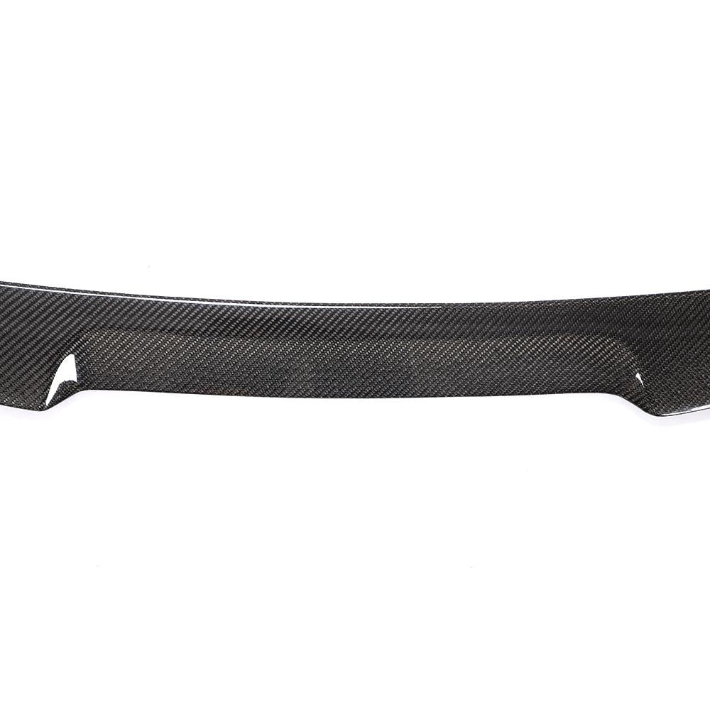 Closeup on the M4 Style Carbon Fiber Trunk Spoiler for BMW G30 & M5 F90