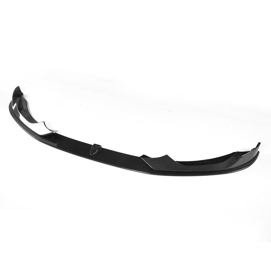 Angled View of the AC Style Carbon Fiber Front Lip for BMW F80 & F82