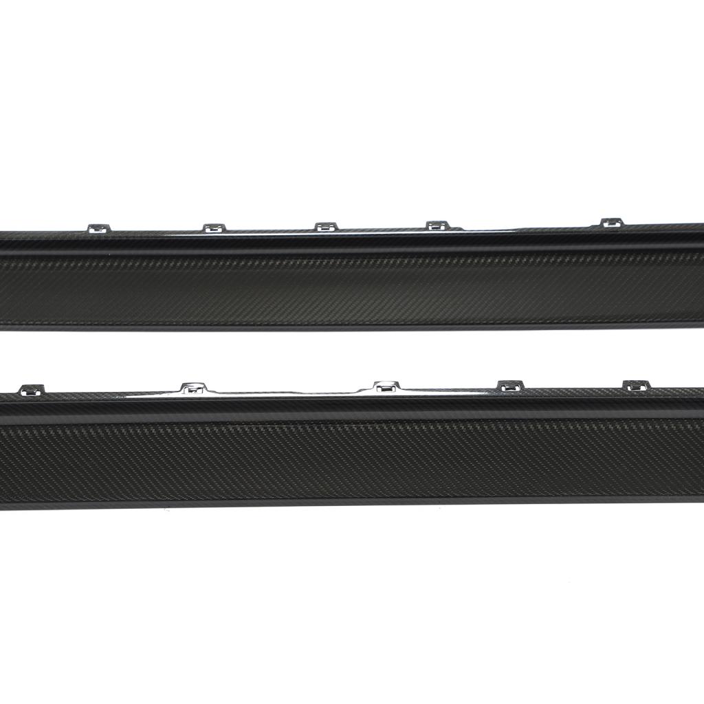 3D-stil tørre karbonfibersideskjørt til BMW M3 G80 (2021+)