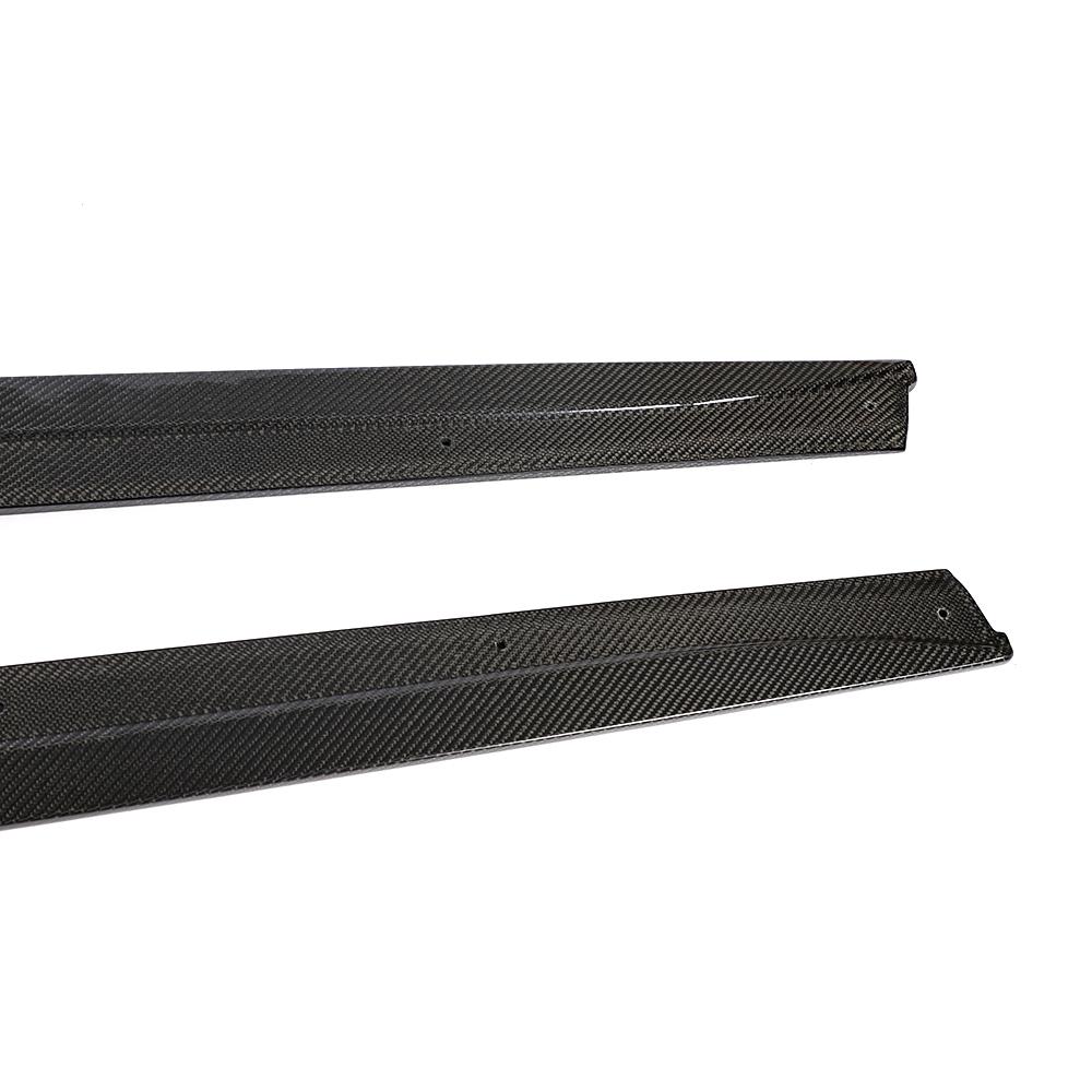 Other side of the MP Style Carbon Fiber Side Skirts for BMW M3 F80 (2015–2018)