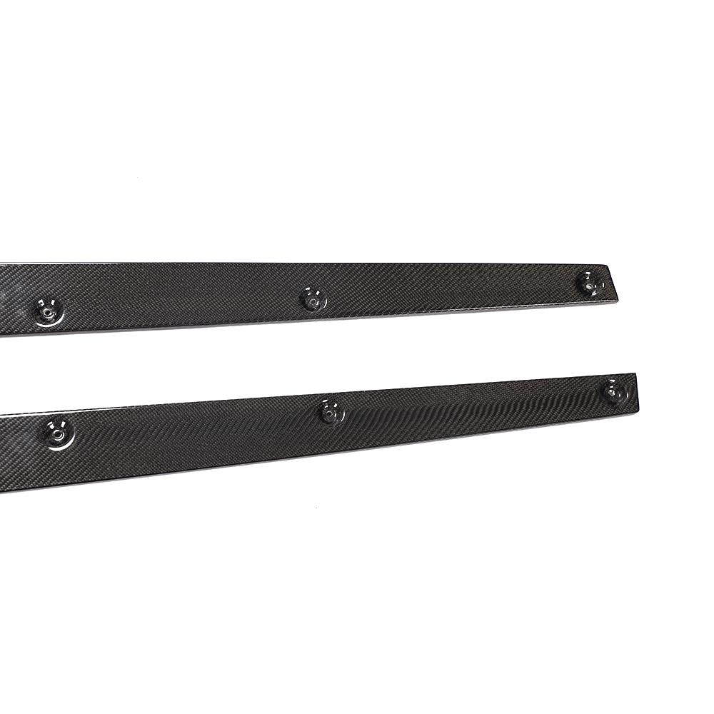 Side hardware holes for the MP Style Carbon Fiber Side Skirts for BMW M3 F80 (2015–2018)