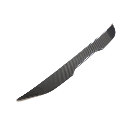 MP Style Carbon Fiber Trunk Spoiler BMW G87 Side View