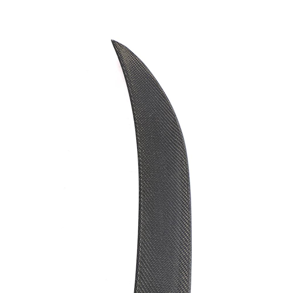 Corner View of the MP Style Carbon Fiber Trunk Spoiler for BMW G20 & G80