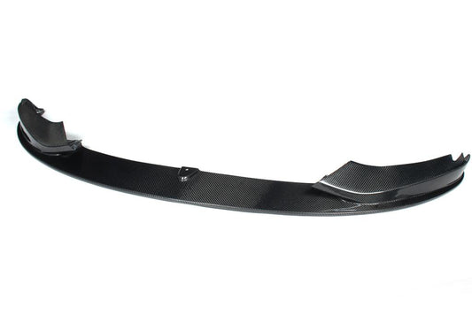 Angled View of the M Performance Style Carbon Fiber Front Lip for BMW F32 (2014-2020)