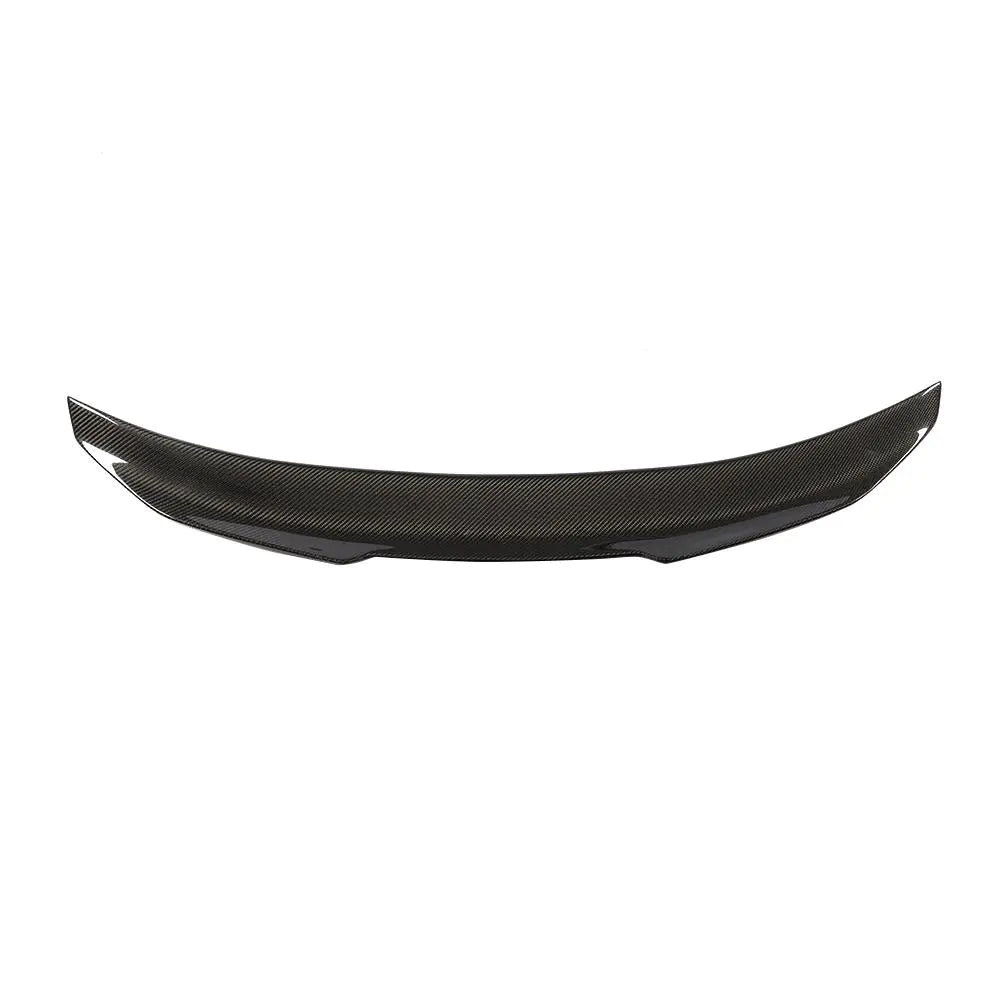 Back View of the PSM Style Carbon Fiber Trunk Spoiler for BMW G20 & G80