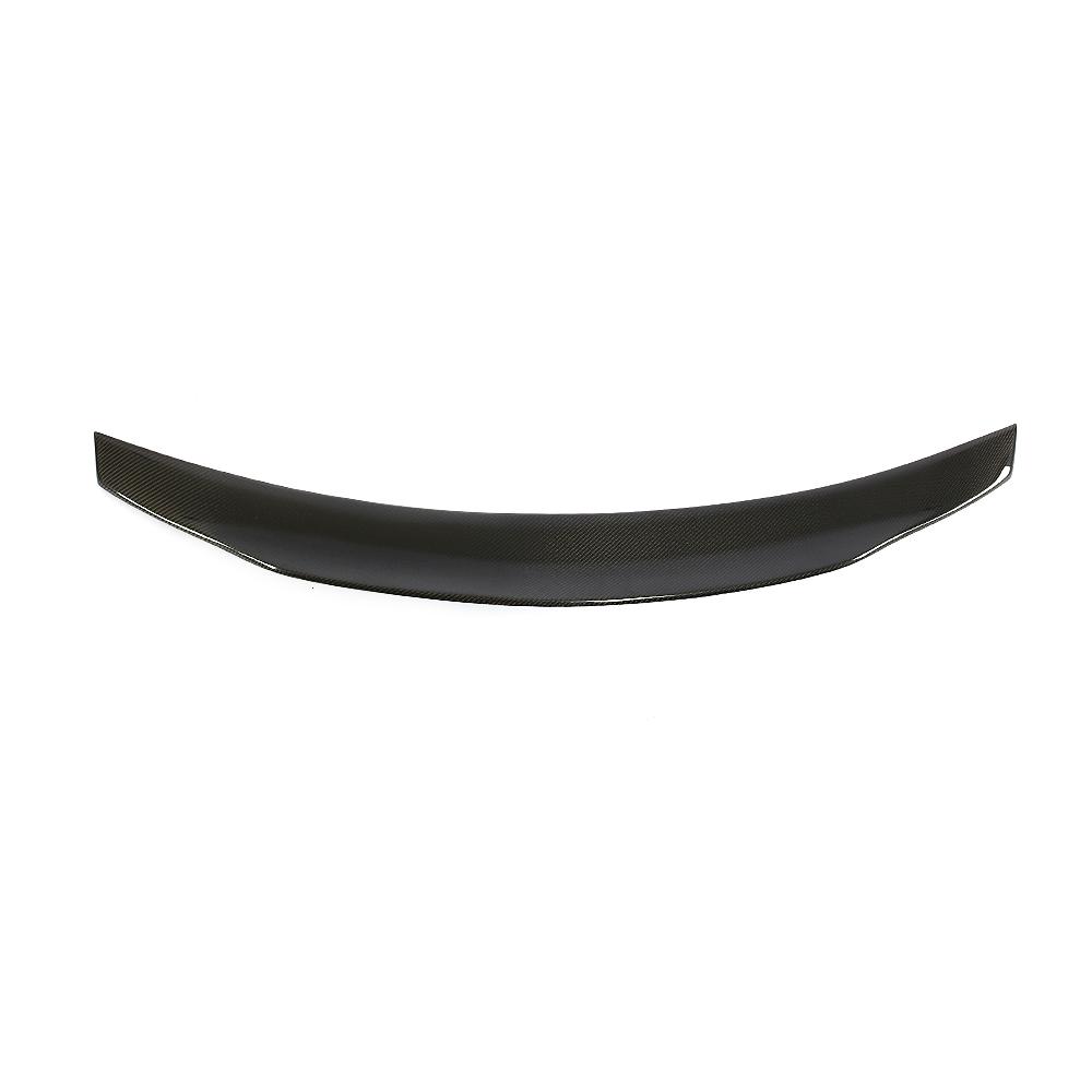 Top view on the PSM Style Carbon Fiber Trunk Spoiler for Mercedes-Benz E-Class W213 (2017-2023)