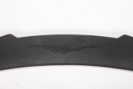Middle Closeup of the PSM Style Carbon Fiber Trunk Spoiler for BMW 4 Series G22 & M4 G82 (2021+)